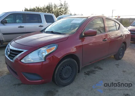 2016 Nissan Versa 1.6 S+ z USA, uszkodzony, nr VIN 3N1CN7AP9GL904416
